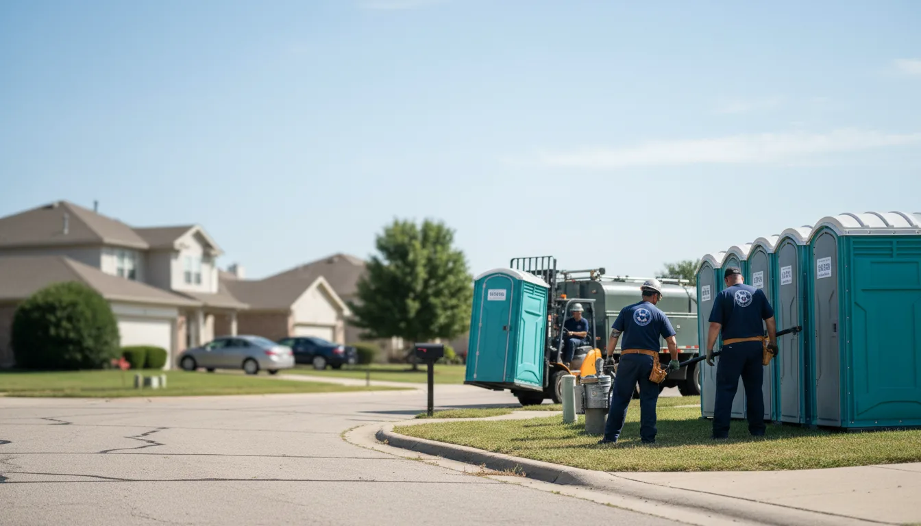 Porta Potty Rental in Blanchardville, WI near me